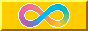rainbow-coloured infinity symbol on yellow background
