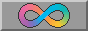 rainbow-coloured infinity symbol on grey background