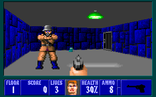 Wolfenstein 3D screenshot