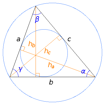 teräväkulmainen yleinen kolmio