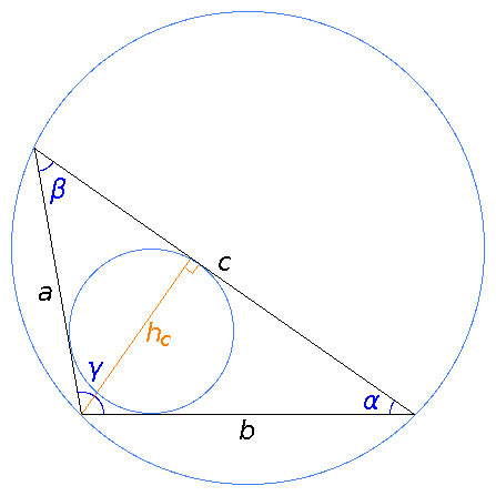 tylppäkulmainen yleinen kolmio