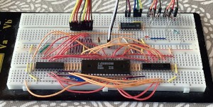 photo of circuit on breadboard
